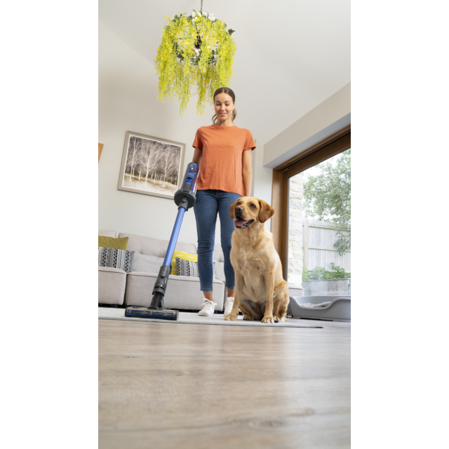 Numatic Henry Quick Pet Vacuum Cleaner Blue Model