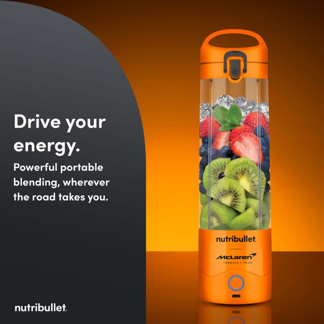 Nutribullet 2778 McLaren Portable Blender in Papaya
