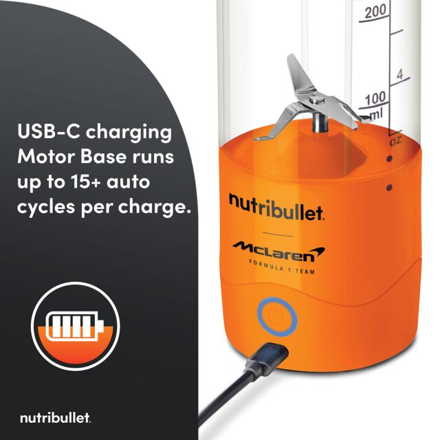 Nutribullet 2778 McLaren Portable Blender in Papaya