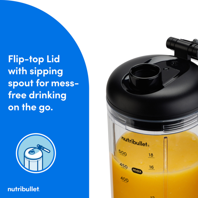 Nutribullet 02924 Flex Portable Blender with Travel Cup