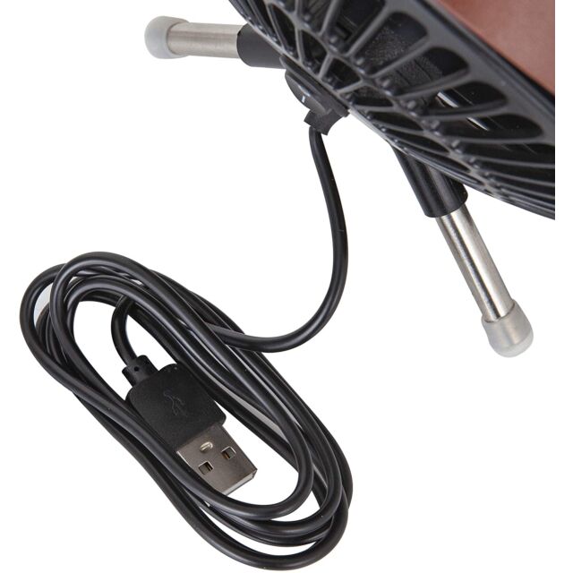Pifco P55003 4 Inch USB Mini Fan In Black