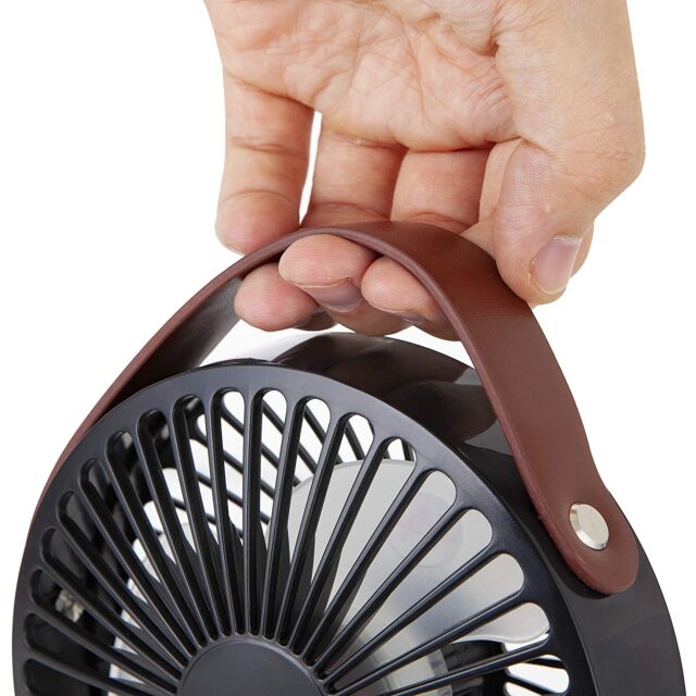 Pifco P55003 4 Inch USB Mini Fan In Black