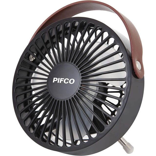 Pifco P55003 4 Inch USB Mini Fan In Black