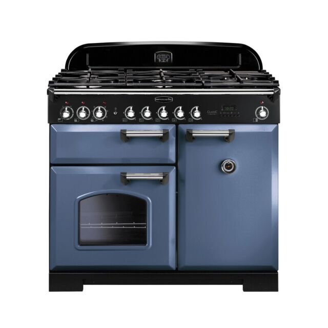 Rangemaster CDL100DFFSB/C 127400 CLASSIC DL 100 DF STONE BLUE GB/IE