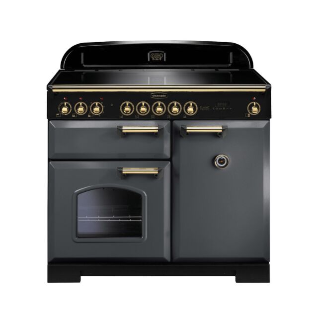 Rangemaster CDL100EISL/B 124220 CLASSIC DL 100 IND. SLATE BRASS