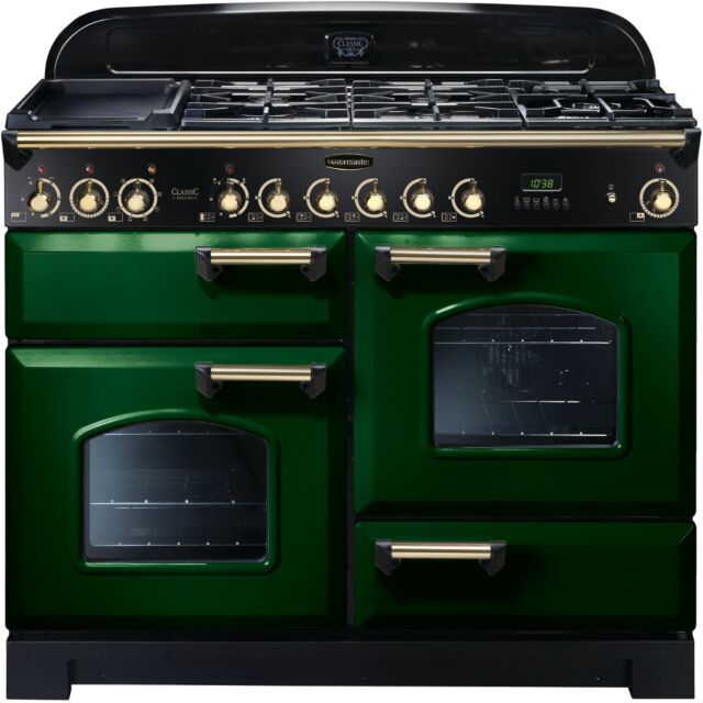 Rangemaster CDL110DFFRG/B 112900 CLASSIC DL 110 DF GREEN BRASS