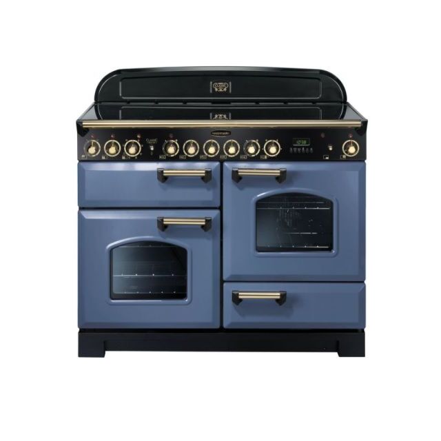 Rangemaster CDL110ECSB/B 129640 CLASSIC DL 110 CER. STONE BLUE/BRASS GB/IE
