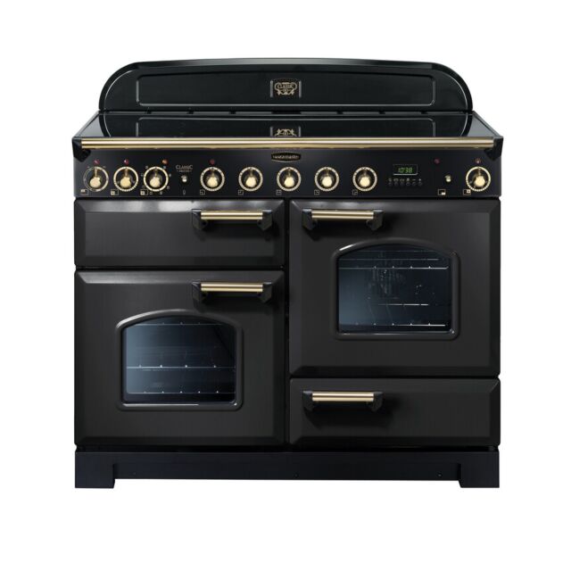 Rangemaster CDL110EICB/B 129630 CLASSIC DL 110 IND. CHAR. BLACK/BRASS GB/IE