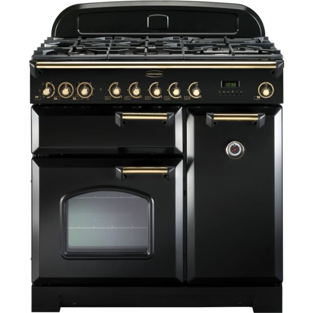 Rangemaster CDL90DFFBL/B 80950 CLASSIC DL 90 DF BLACK BRASS