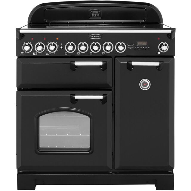 Rangemaster CDL90EIBL/C 90220 CLASSIC DL 90 IND. BLACK CHROME