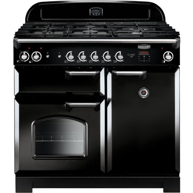 Rangemaster CLA100DFFBL/C 100Cm Duel Fuel