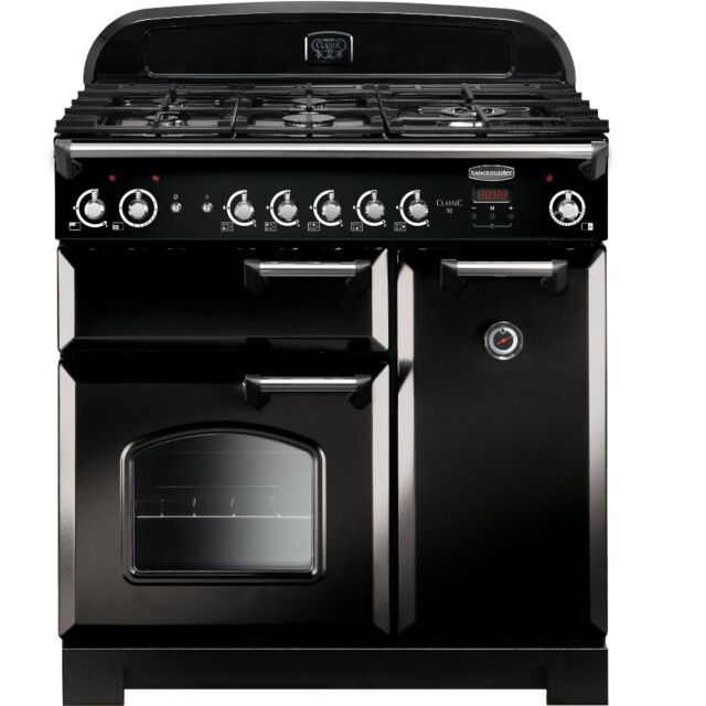 Rangemaster CLA90NGFBL/C 116720 CLASSIC 90 NG BLACK CHROME