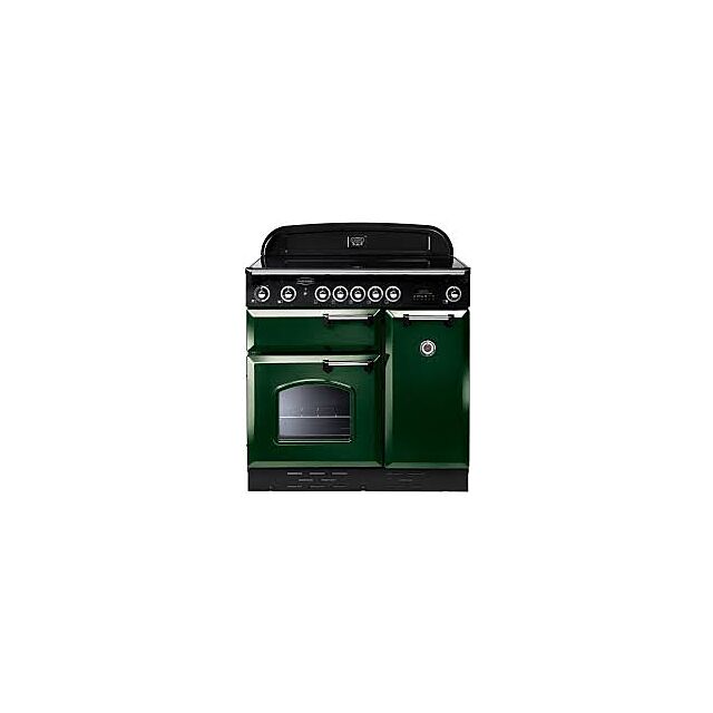 Rangemaster CLAS90DFFRG/C Classic 90Cm Green And Chrome Range