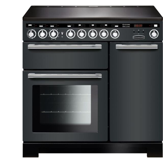 Rangemaster EDL90EISL/C 117310 ENCORE DL 90 IND. SLATE CHROME TRIM