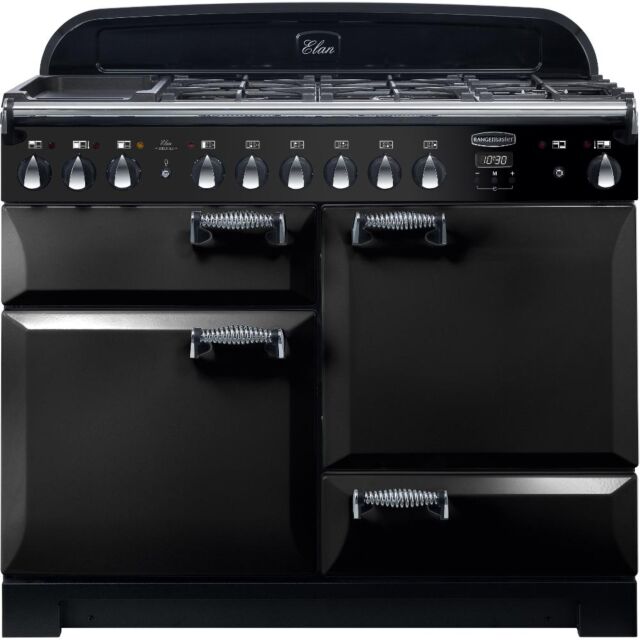 Rangemaster ELA110DFFBL/ 118000 ELAN DELUXE 110 DF - BLACK