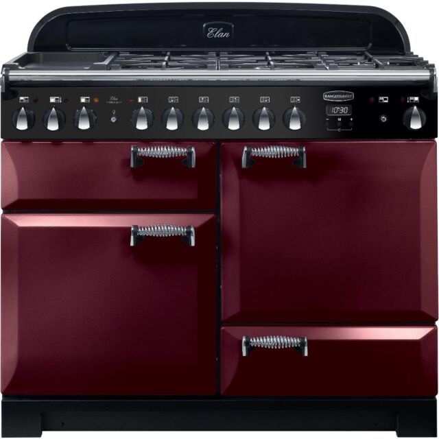 Rangemaster ELA110DFFCY/ 118030 ELAN DELUXE 110 DF - CRANBERRY