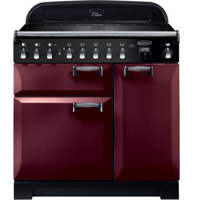 Rangemaster ELA90EICY/ 118430 ELAN DELUXE 90 IND. - CRANBERRY
