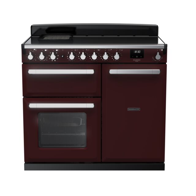 Rangemaster ESDL100EIPBOR/CM1 100CmEstel DeluxeinductionRange CookerBordeaux