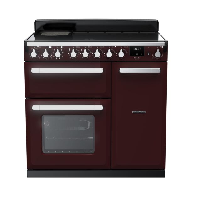 Rangemaster ESDL90EIPBOR/CM1 90CmEstel DeluxeinductionRange CookerBordeaux