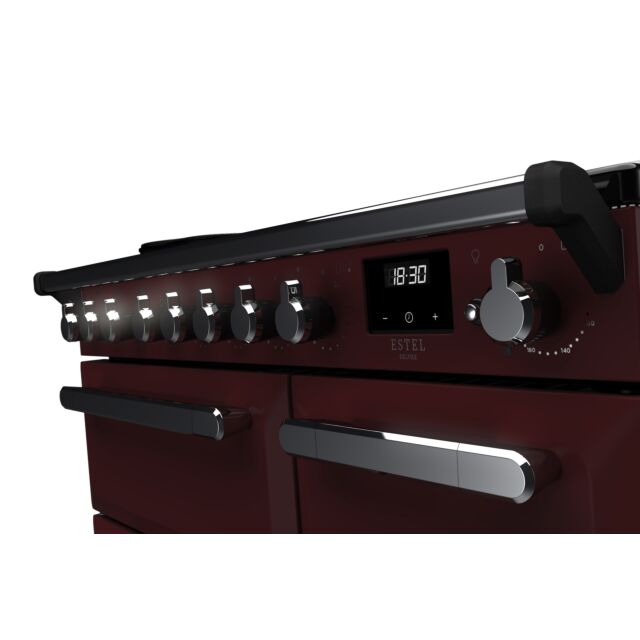 Rangemaster ESDL90EIPBOR/CM1 90CmEstel DeluxeinductionRange CookerBordeaux