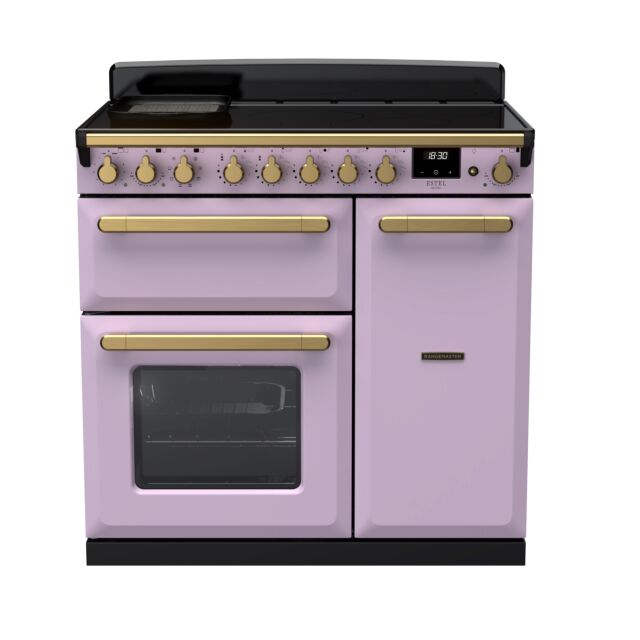 Rangemaster ESDL90EIPHTH/AB1 90CmEstel DeluxeinductionRange CookerHeather
