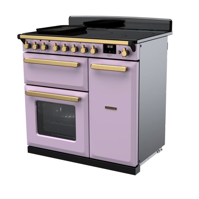 Rangemaster ESDL90EIPHTH/AB1 90CmEstel DeluxeinductionRange CookerHeather