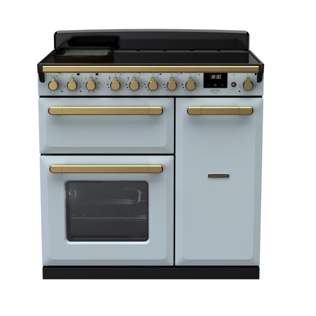 Rangemaster ESDL90EIPMSB/AB1 90CmEstel DeluxeinductionRange CookerMisty Blue