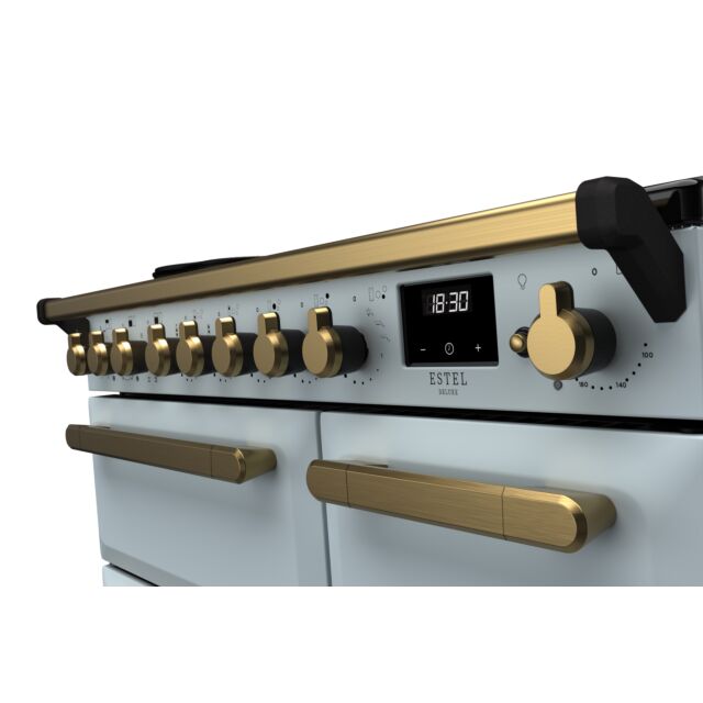 Rangemaster ESDL90EIPMSB/AB1 90CmEstel DeluxeinductionRange CookerMisty Blue