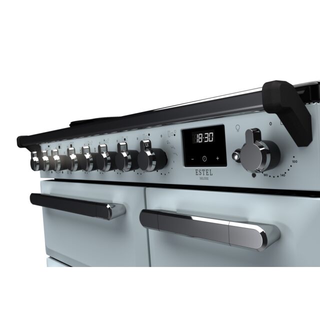 Rangemaster ESDL90EIPMSB/CM1 90CmEstel DeluxeinductionRange CookerMisty Blue