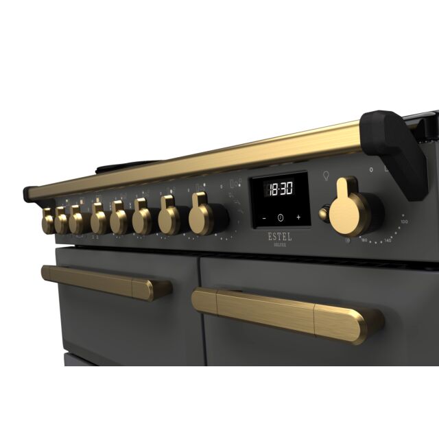Rangemaster ESDL90EIPSLT/AB1 90CmEstel DeluxeinductionRange CookerSlate