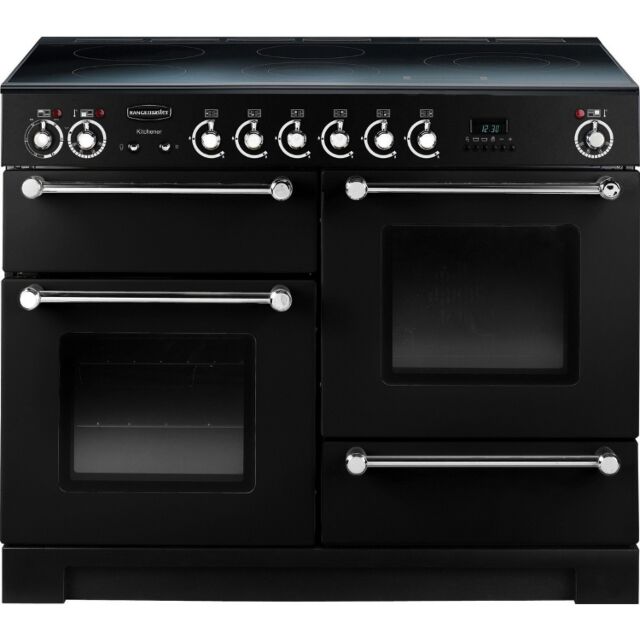 Rangemaster KCH110ECBL/C 78860 KITCHENER 110 CER. BLACK CHROME