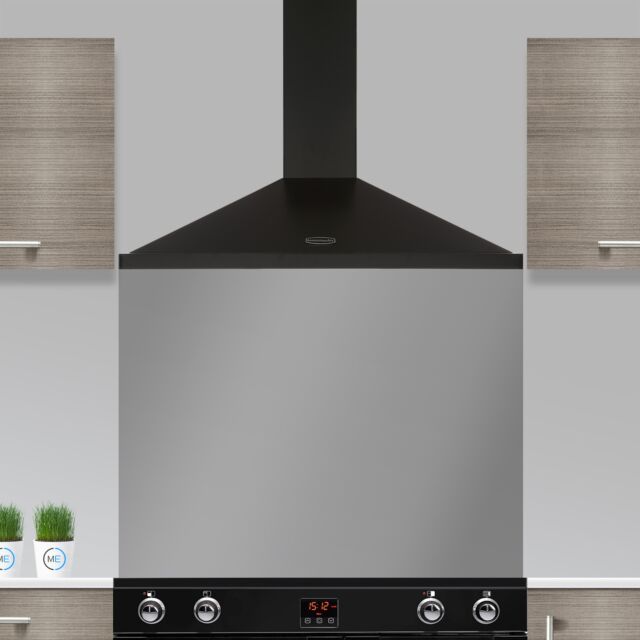 Rangemaster LEIHDC100BC/ 95670 RANGEMASTER 100CM HOOD BLACK CHROME