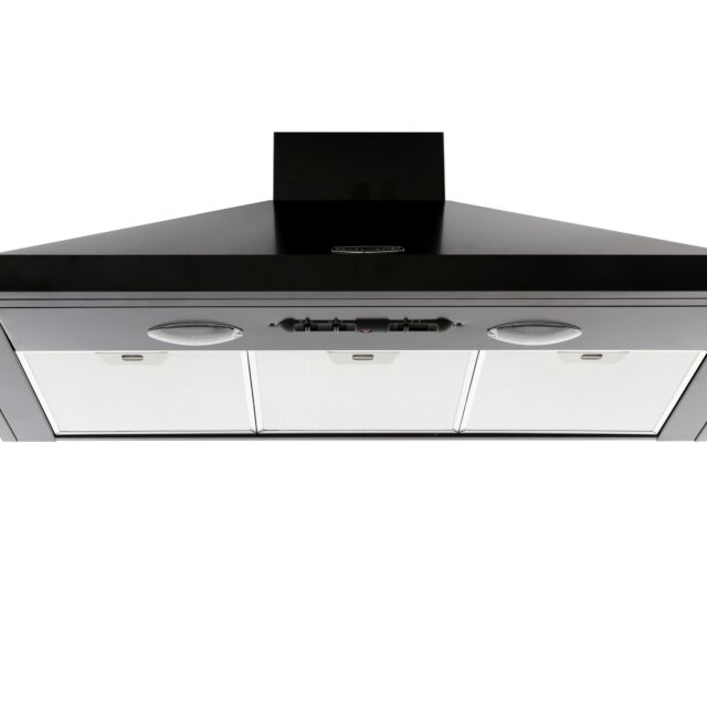 Rangemaster LEIHDC90BC/ 64940 Rmstr 90Cm Hood Black Chrome No Rail