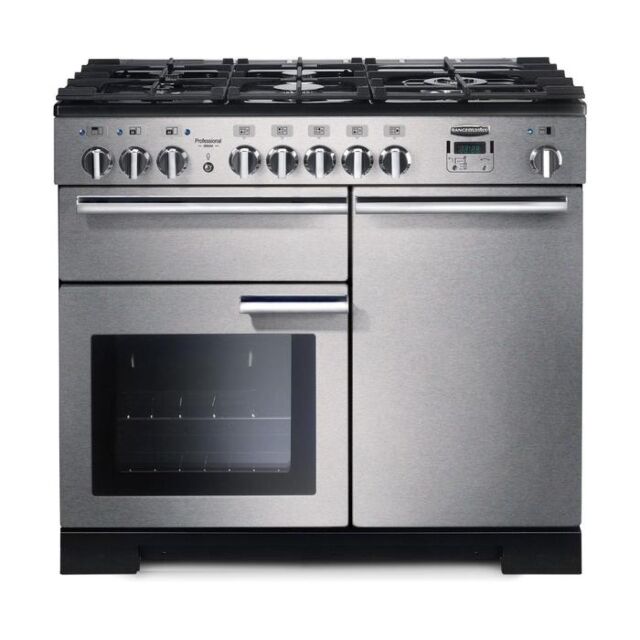 Rangemaster PDL100DFFSS/C Professional Deluxe 100 Dual Fuel Range Cooker