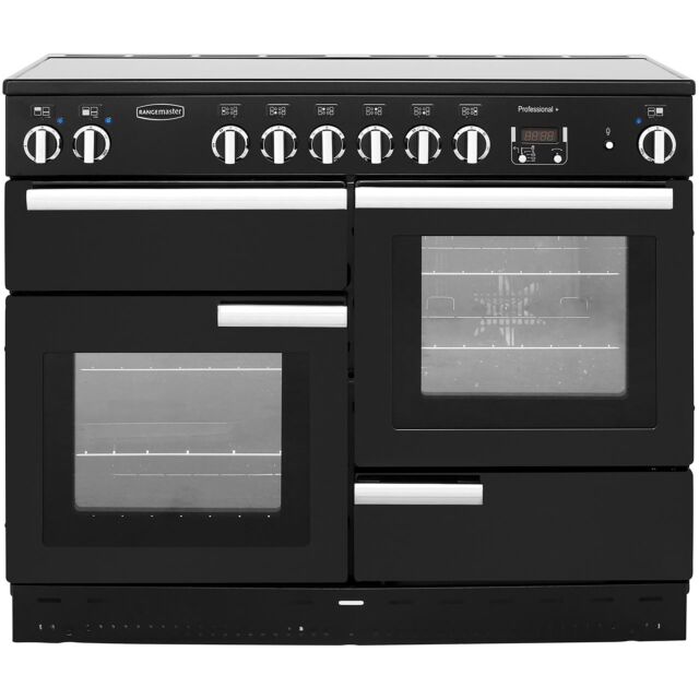 Rangemaster PROP110ECGB/C 91880 PROFESSIONAL PLUS 110 CER. BLACK