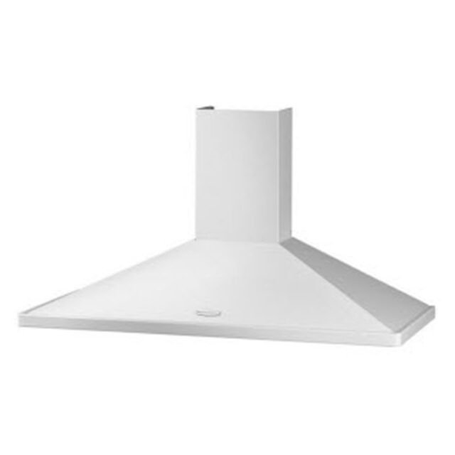 Rangemaster RMHDC110WC/ 89370 Rangemaster 110Cm Hood White Chrome No Rail