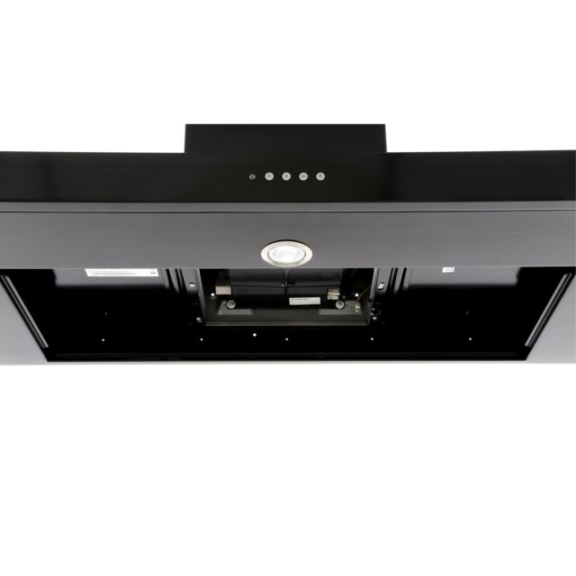 Rangemaster UNBHDS110BL/ 105190 110CM FLAT HOOD BLACK