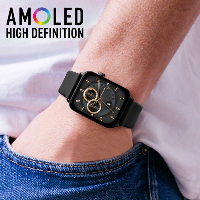 Reflex Active RA30-2186 Amoled Series 30 Smart Watch - Black