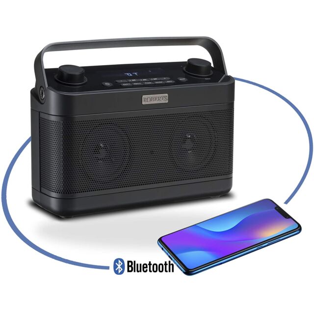 Roberts Radio BLUTUNE 5 BLK Blutune DAB Digital Radio In Black 