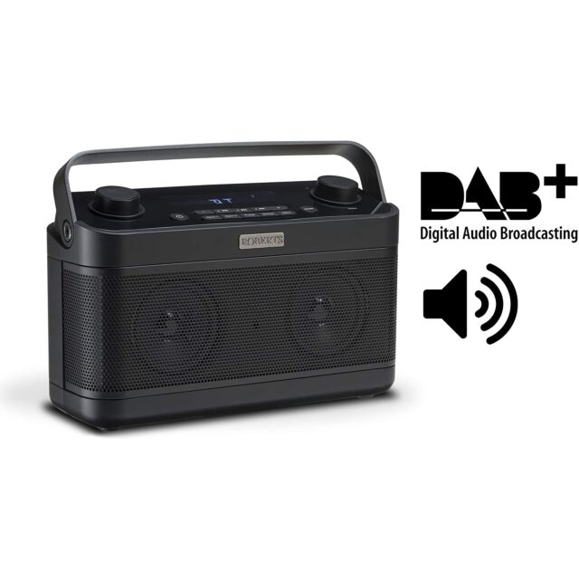 Roberts Radio BLUTUNE 5 BLK Blutune DAB Digital Radio In Black 