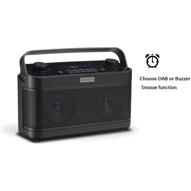 Roberts Radio BLUTUNE 5 BLK Blutune DAB Digital Radio In Black 