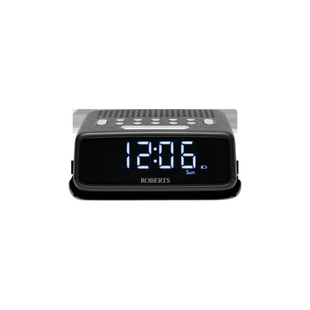Roberts Radio ORTUSFMBK Clock Radio- Black
