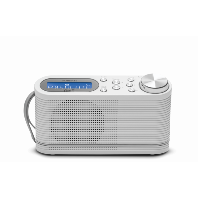 Roberts Radio PLAY10W DAB+/DAB/FM RDS Radio - White