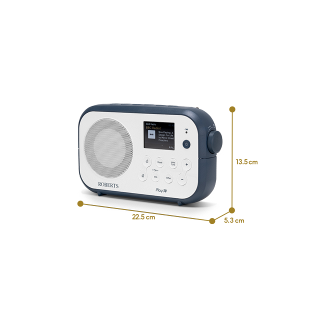Roberts Radio PLAY30WB Dab/Dab+/Fm RDS Digital Bluetooth Radio