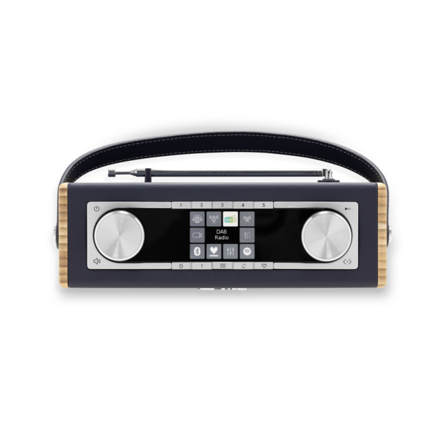 Rambler Max DAB/DAB+/FM/Internet Bluetooth Digital Radio, Navy Blue