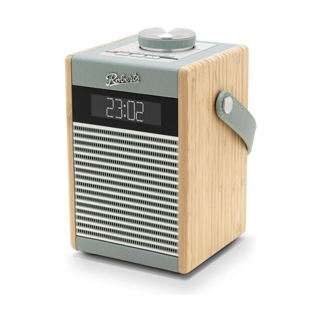 Roberts Radio Rambler Midi DAB/DAB+/FM RDS Radio with Bluetooth - Duck Egg Blue
