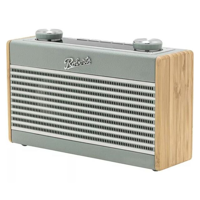 Roberts Radio Rambler Uno DAB/DAB+/FM RDS Radio with Bluetooth - Duck Egg