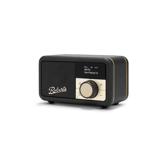Roberts Radio REV-PETITE2BK Revival Petite2 DAB/DAB+/FM RDS Bluetooth, Rechargable battery, Alarm, T