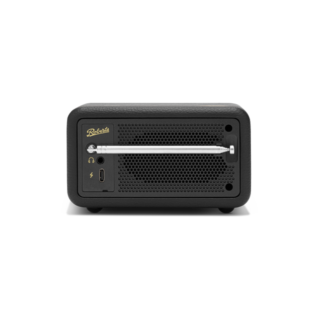 Roberts Radio REV-PETITE2BK Revival Petite2 DAB/DAB+/FM RDS Bluetooth, Rechargable battery, Alarm, T