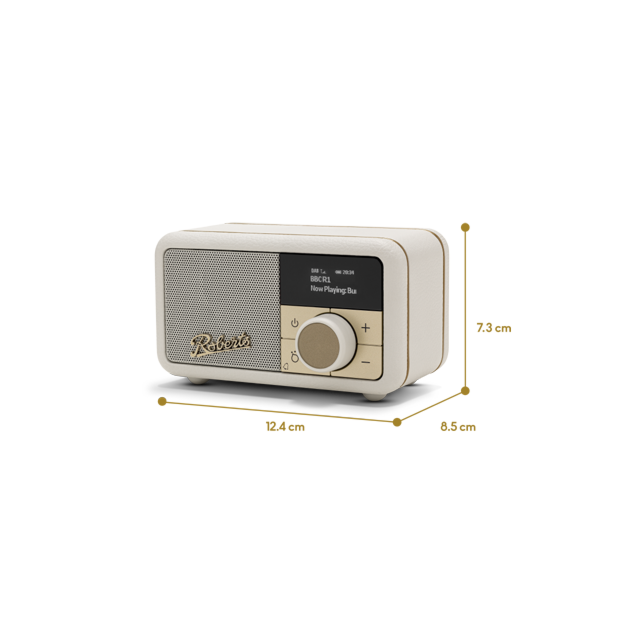 Roberts Radio REV-PETITE2PC Revival Petite2 DAB/DAB+/FM RDS Bluetooth, Rechargable battery, Alarm, T